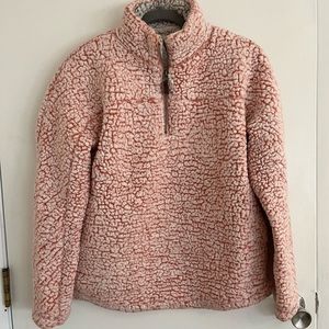 Thread and Supply quarter zip Sherpa